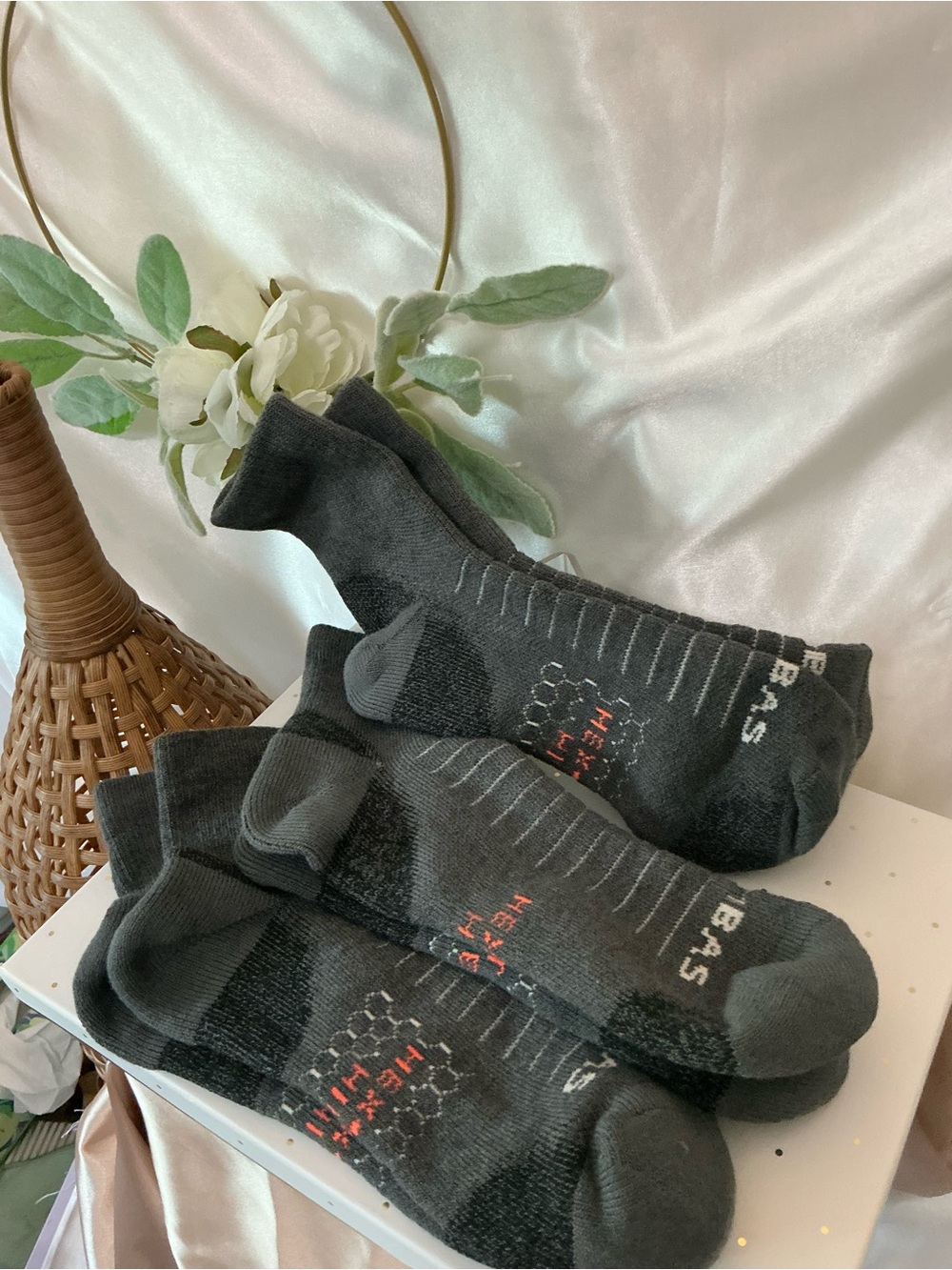 Men's Performance Ankle Socks - Dark Gray